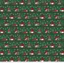 Sleds Forest Christmas Time