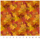 Night Owl Leaves Orange Multi