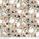 Snowmen Neutral Northern Christmas