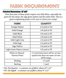 Pumpkin Patchwork Quilted Table Runner Pattern