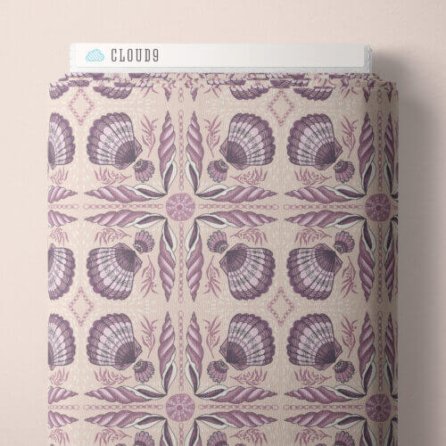 Seashell Serenade - Shell Tile - Beige