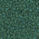 Shimmer Peacock Cotton 44"/45" Fabric Per Yard