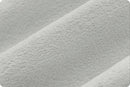Silver Cuddle 3 58/60" Solid Minky Fabric Per Yard