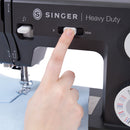 SINGER® Heavy Duty 4552™ Charcoal Sewing Machine
