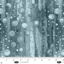 Slate Bubble Pops 108" Cotton Wideback Fabric Per Yard