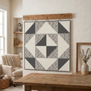 Small Tangent - Half Square Triangle Table Topper - Quilt Kit