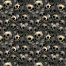 Smoke Skulls Witchypoo Cotton 44"/45" Fabric Per Yard