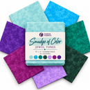 Smudge of Color Jewel Tones Charm Pack - 42 Squares
