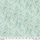 Star Flower Mint Flourish And Bloom 44"/45" Cotton Fabric Per Yard
