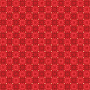 Star Tile Metallic Red Merry Mix 43"/44" Cotton Fabric Per Yard