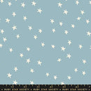 Starry New Soft Blue 43"/44" Fabric Per Yard