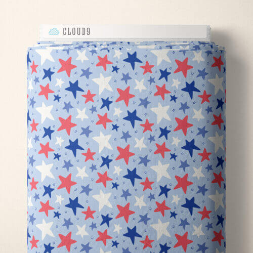 Stars, Stripes & Sun - Star Spangled - Blue