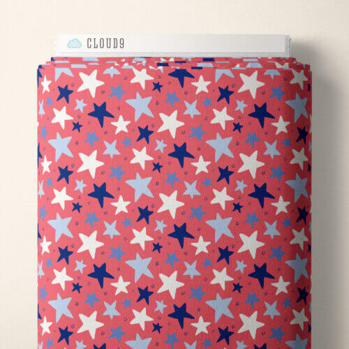 Stars, Stripes & Sun - Star Spangled - Red