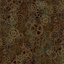 Steampunk Menagerie Large Gears Cotton 44"/45" Fabric Per Yard