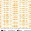 Stitch Line Cream Orange Nightfall 44"/45" Cotton Fabric Per Yard