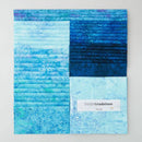 Stonehenge Gradations II Midnight Tiles - 10" Squares