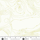 Sun Print Whisper Chartreuse Topography 44"/45" Fabric Per Yard