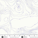 Sun Print Whisper Pond Topography 44"/45" Fabric Per Yard