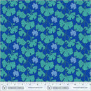 Sunshine Ginkgo Cerulean High Density Cotton 44"/45" Fabric Per Yard
