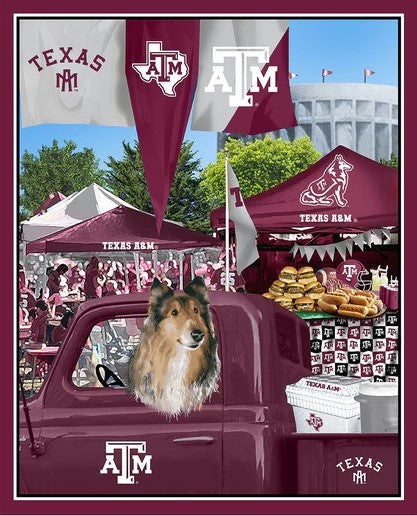 Texas A&M Aggies - Tailgate Panel