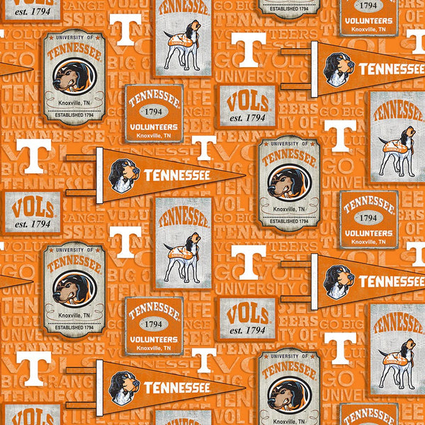 Tennessee Volunteers - Vintage Pennant