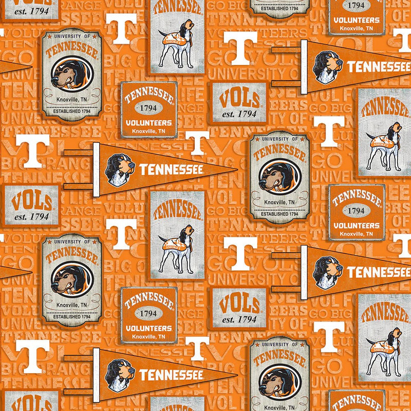 Tennessee Volunteers - Vintage Pennant