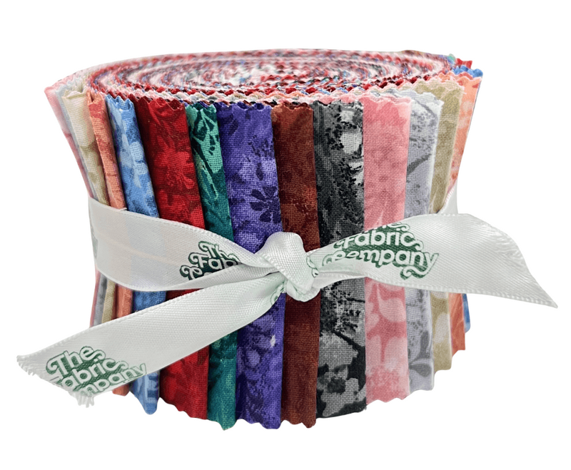 Floral Tones - 2.5" Roll (20 cuts)
