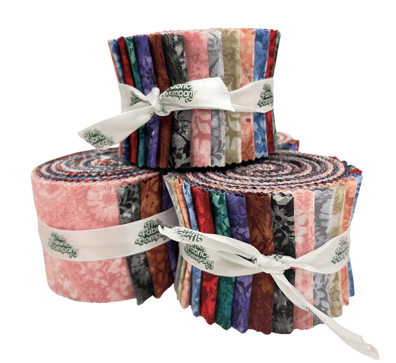 Floral Tones - 2.5" Roll (20 cuts)