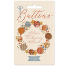 Creating Memories Autumn Btn 5pc 10mm and 12mm