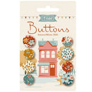 Tilda Village Life Autumn Buttons