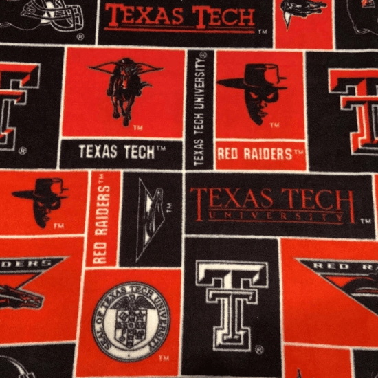 Texas Tech Red Raiders - Fleece - Box Logo