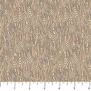 Tan Wood Grain Camping Therapy Cotton 44"/45" Fabric Per Yard