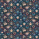 Tapestry Botanica Indigo Cotton 43/44" Fabric Per Yard