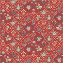 Tapestry Botanica Ruby Cotton 43/44" Fabric Per Yard