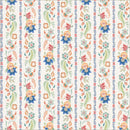Tapestry Gilded Garland Ivory Cotton 43/44" Fabric Per Yard