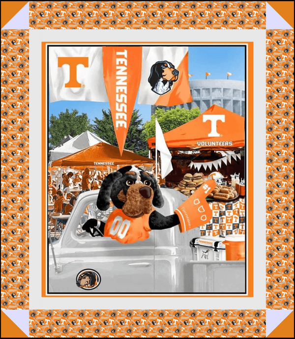 Tennessee Volunteers - Tailgate Panel - Quilt Kit