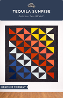 Tequila Sunrise Quilt Kit - Supreme Solids Edition