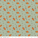 The Awe of Autumn Pumpkins Hazy 43"/44" Fabric Per Yard