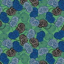 Turf Sacred Leaf Cotton 43"/44" Fabric Per Yard