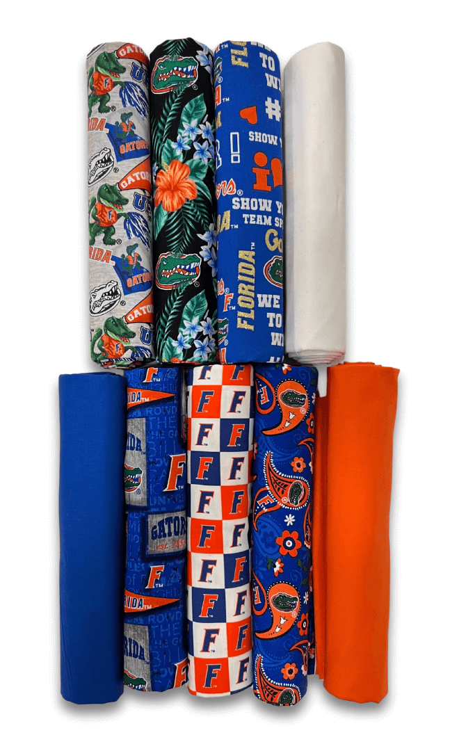 Florida Gators - One Yard Bundle - 9 pack (Blue)