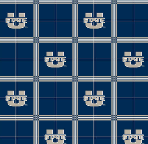 Utah State Aggies - Flannel Plaid