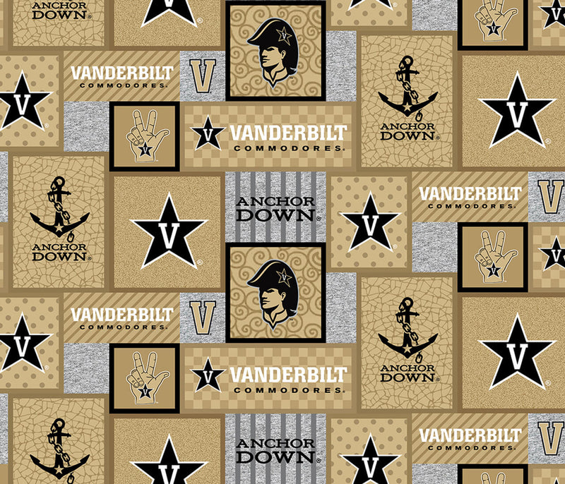 Vanderbilt Commodores - Fleece - Logo Patch
