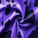 Cow Print Velboa Faux Fur