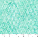 Veranda Lattice Aqua Cotton 44"/45" Fabric Per Yard