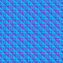 Violet/Blue Tilt Colorblock Party 43/44" Cotton Fabric Per Yard