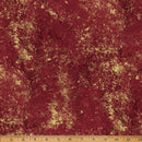 Burgundy/Gold Holiday Classics & Blenders Cotton 43"/44" Fabric Per Yard