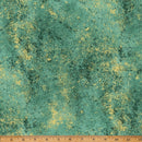 Eucalyptus/Gold Brilliance Cotton 43"/44" Fabric Per Yard