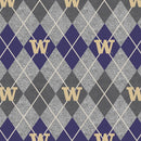 Washington Huskies - Fleece - Heather Argyle