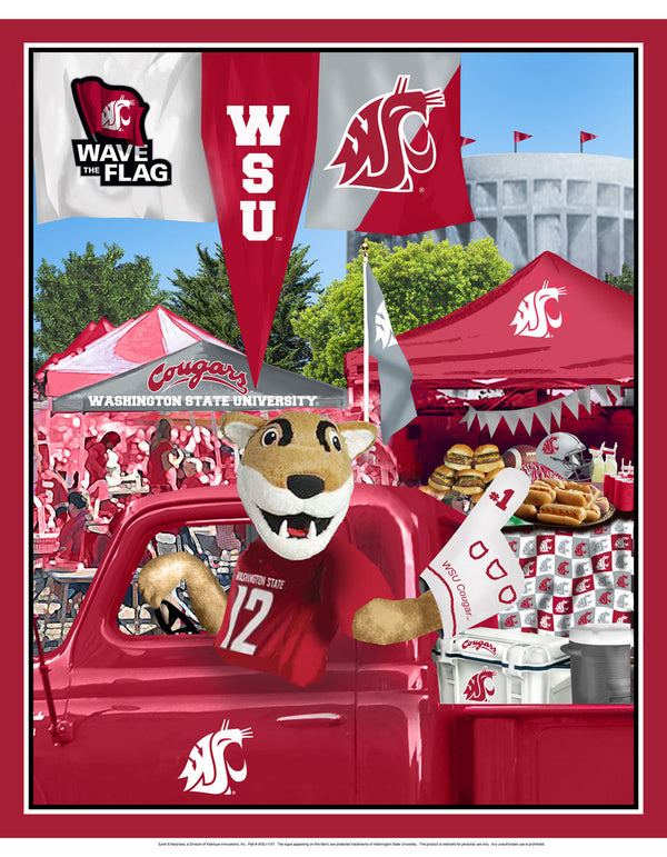 Washington State Cougars - Tailgate Panel