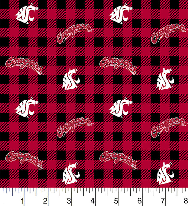 Washington State Cougars - Buffalo Plaid